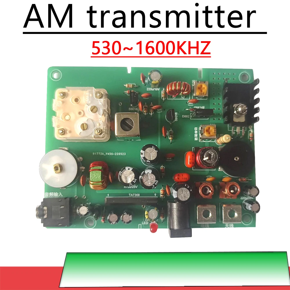 Émetteur Radio AM 630 KHz Avec Bluetooth Et Entrée Ligne - Pour Radioamateurs, Neuf, Générique