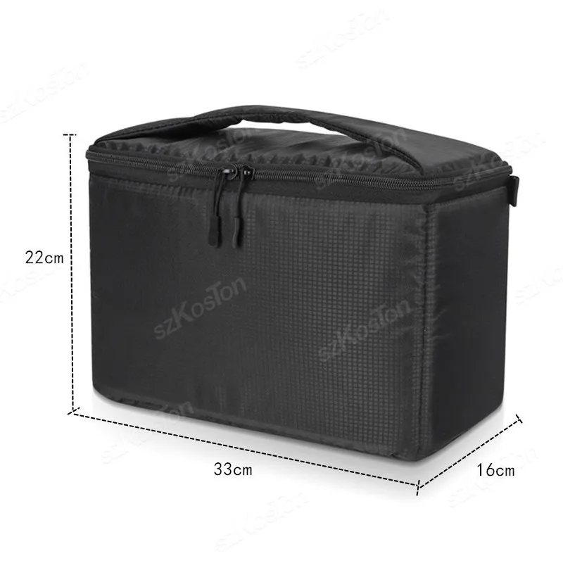 Shockproof Gear Protection Carrying Case with Padded Interior Dividers