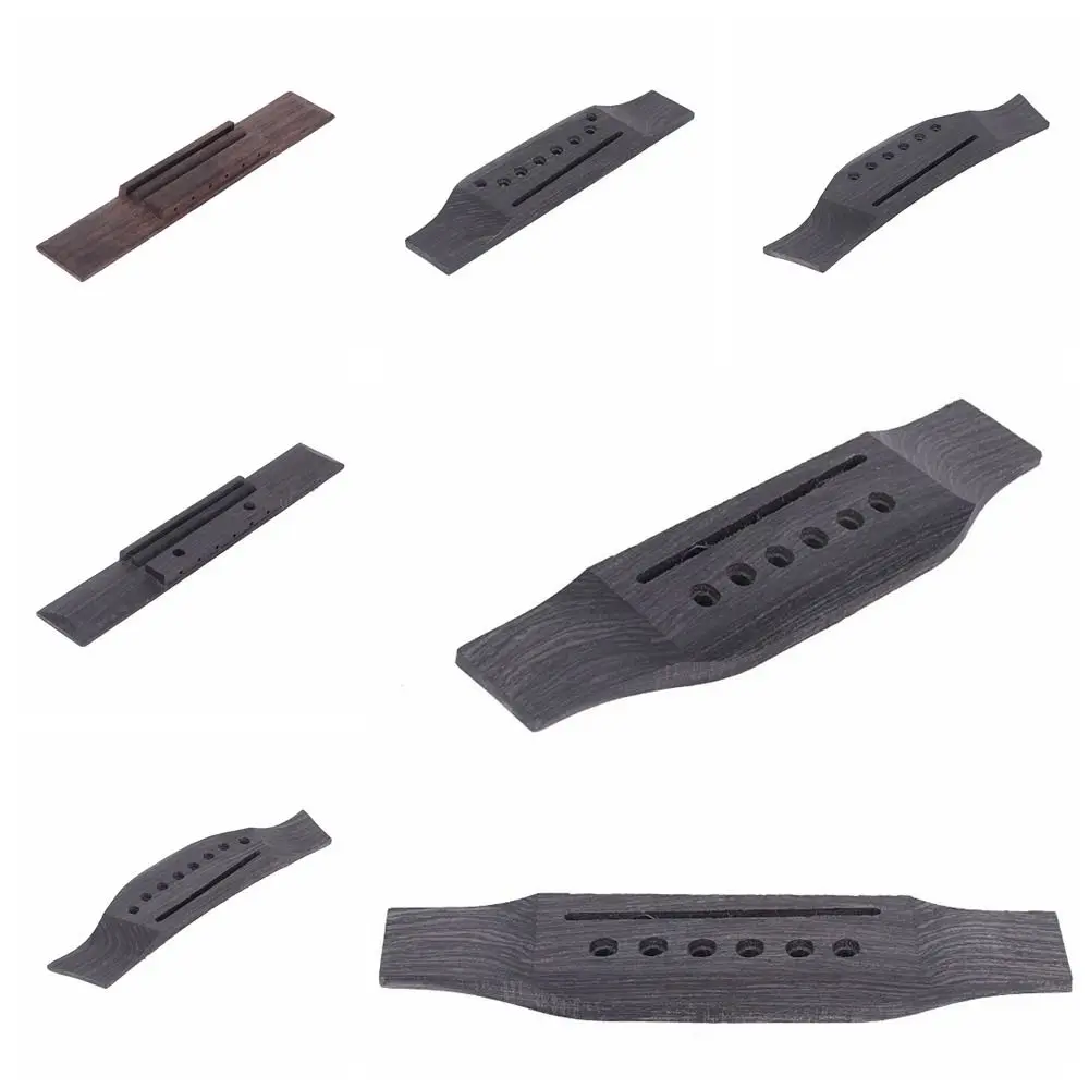 

1Pcs Acoustic Guitar Saddle Bridge Rosewood Accessories Acoustic Guitar Qin Ma Qin Qiao Folk Guitar