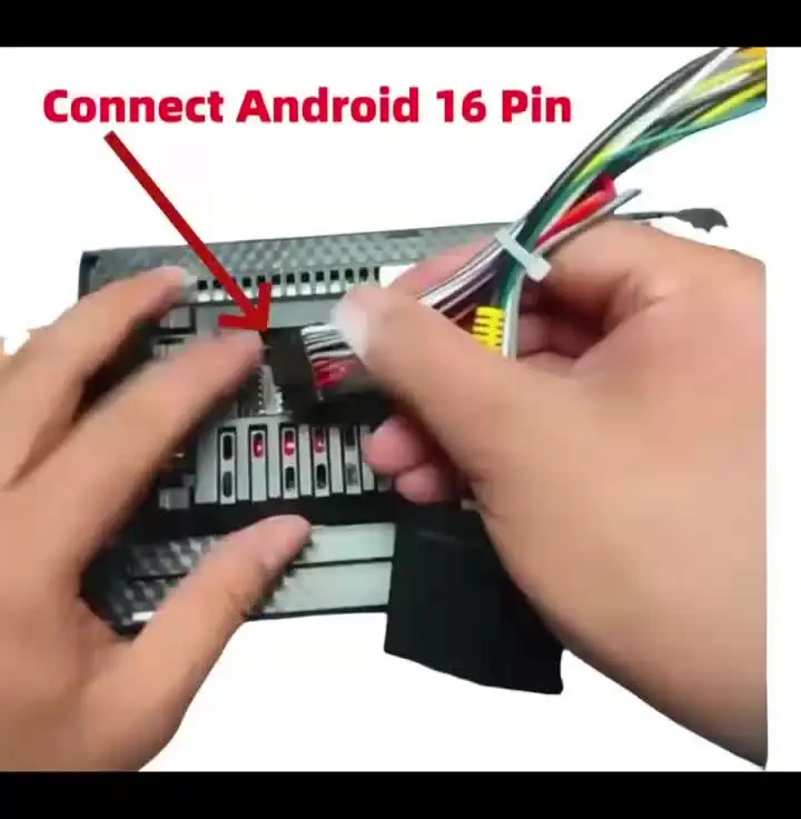 Автомобильный 16-контактный жгут проводов Android адаптер кабеля питания с Canbus для