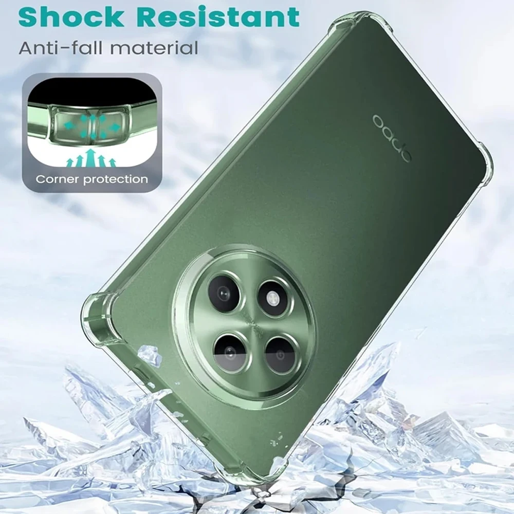 Transparent Soft TPU Silicone Phone Cover