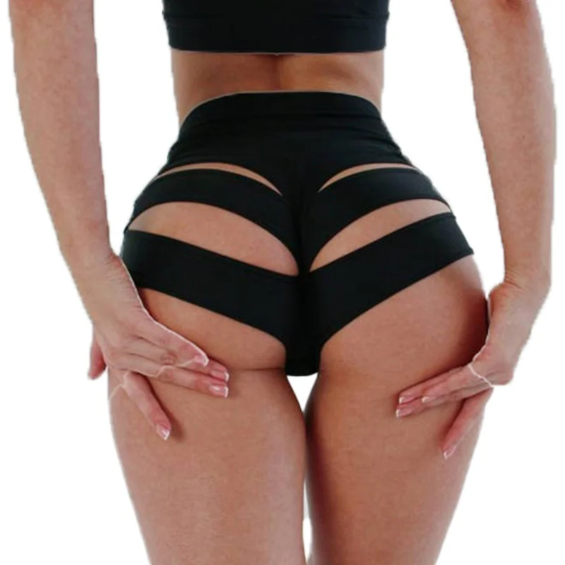 Women\'s Rave Exotic Pole Dance Shorts Hollow Out Sexy Stage Performance Dance Wear Outfits Night Bar Adults Dancer Buttock Pants