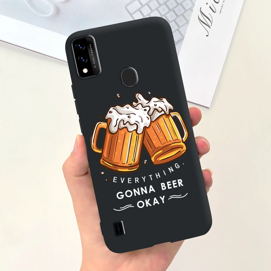 Cute Astronauts Cartoon Soft TPU Phone Case - Fun and Protective Cover