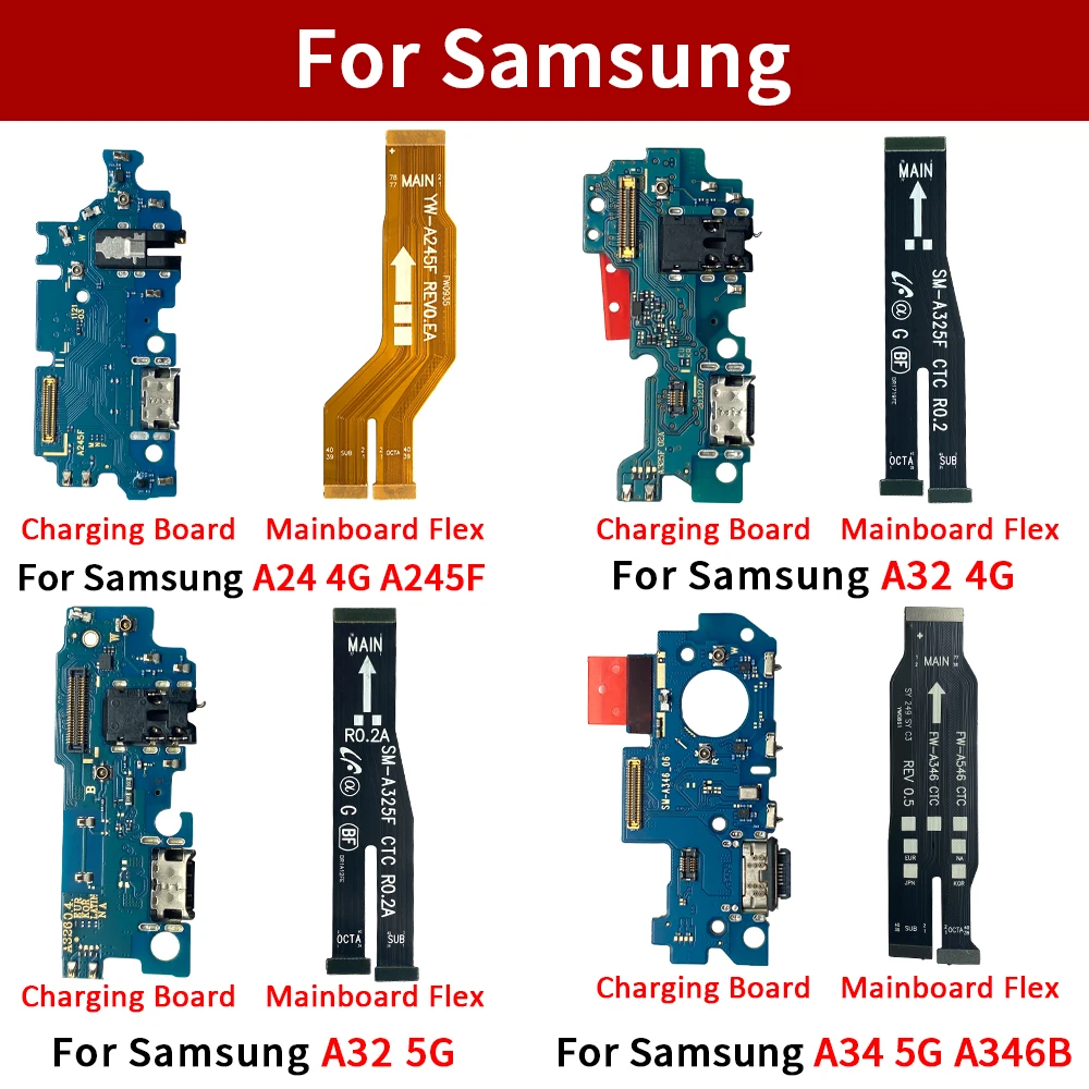 NEW USB Fast Charging Charger Board For Samsung A24 A32 4G