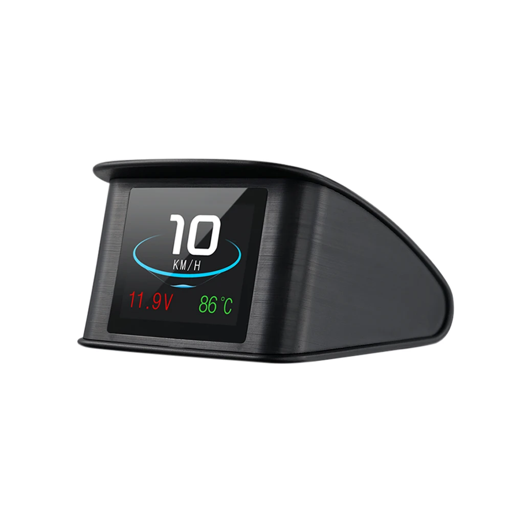 

P10 Car HUD Head Up Display Smart Digital Speedometer LCD Display OBD 2 Scanner Diagnostic Tool Accessories