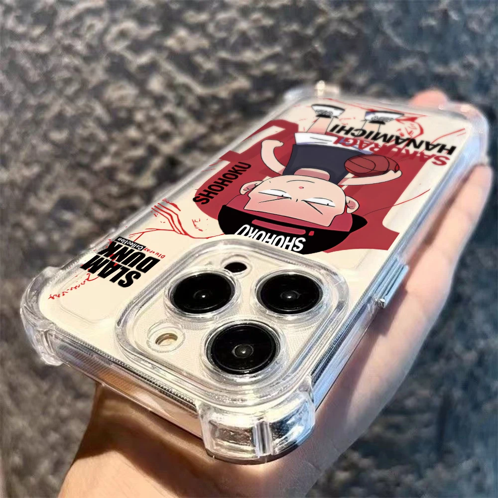 Hanamichi Kaede Slam Dunk Soft Thin Phone Case Cover