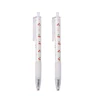 2 Pcs Cherry Blossoms 0.5mm Press Gel Pens Black Ink Fine Point for Writing Journaling Notetaking Students Stationery 1