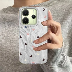 Elegant Black Heart Love Design Phone Case - Cute and Stylish Cover for Redmi 9C (Yaxin87)