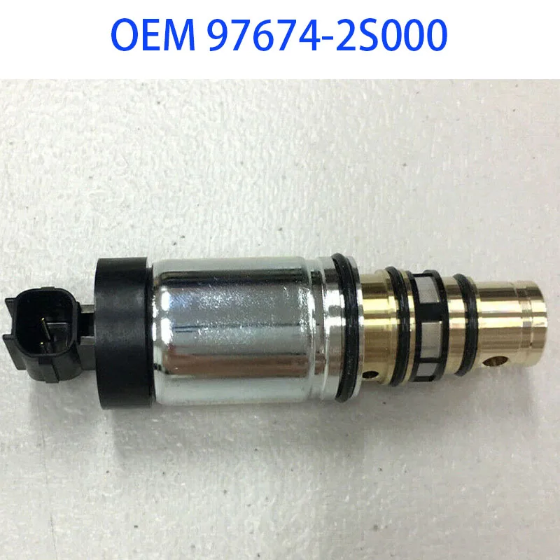 AC Compressor Solenoid Valve Control 97674-2S000 - Fits Hyundai & Kia Models (2009-2017) - Accent, Tucson, Rio, Sportage & More