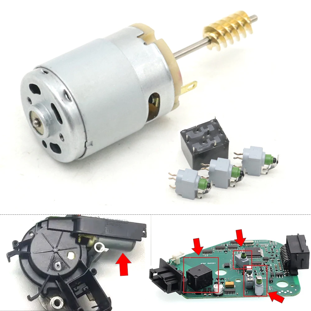 ESL/ELV Steering Wheel Column Lock Switch J518 Repair Kit For Audi