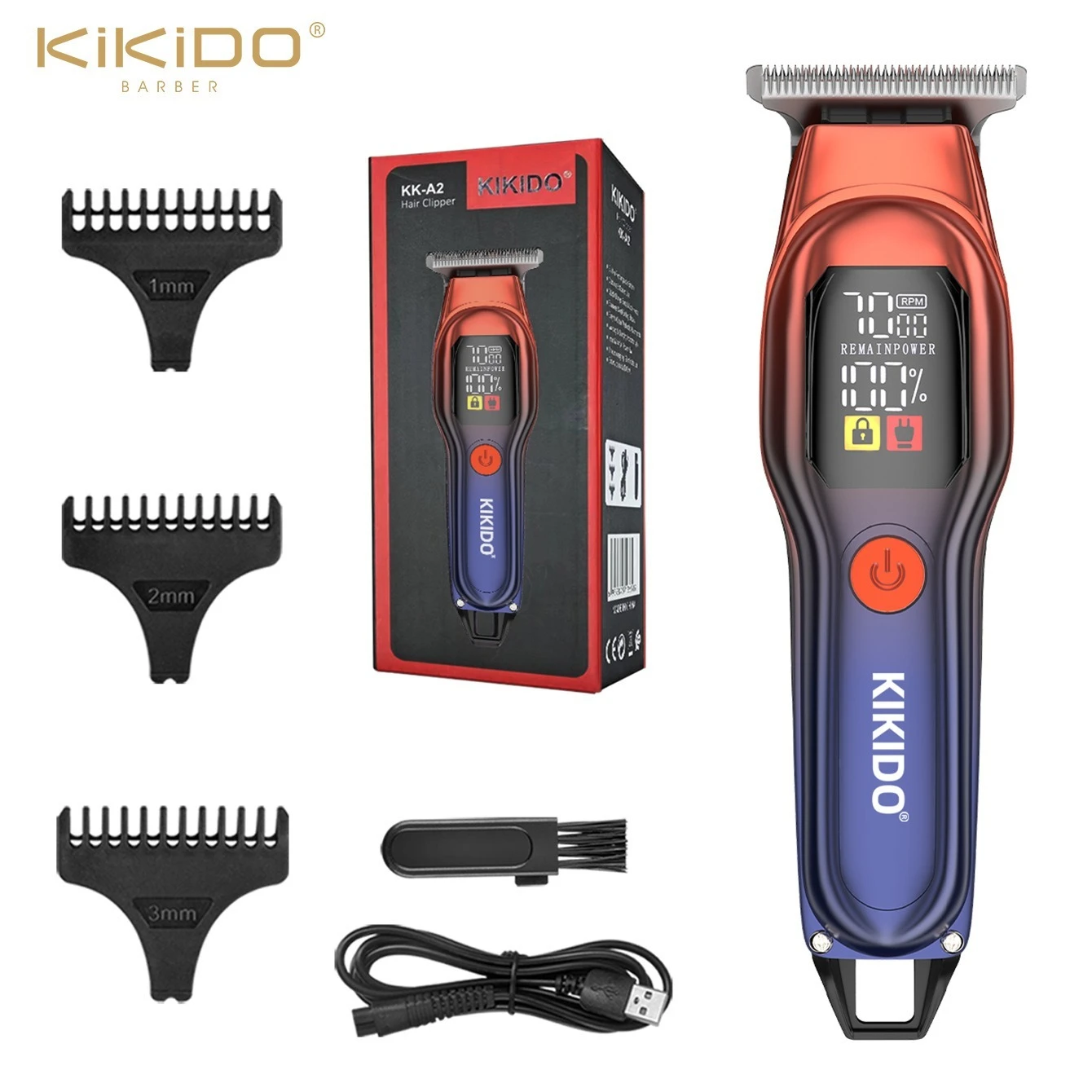 Stainless steel hairdresser electric push cut hair charging type electric push artifact automatic razor home electric hairdresse BEST SELLERS