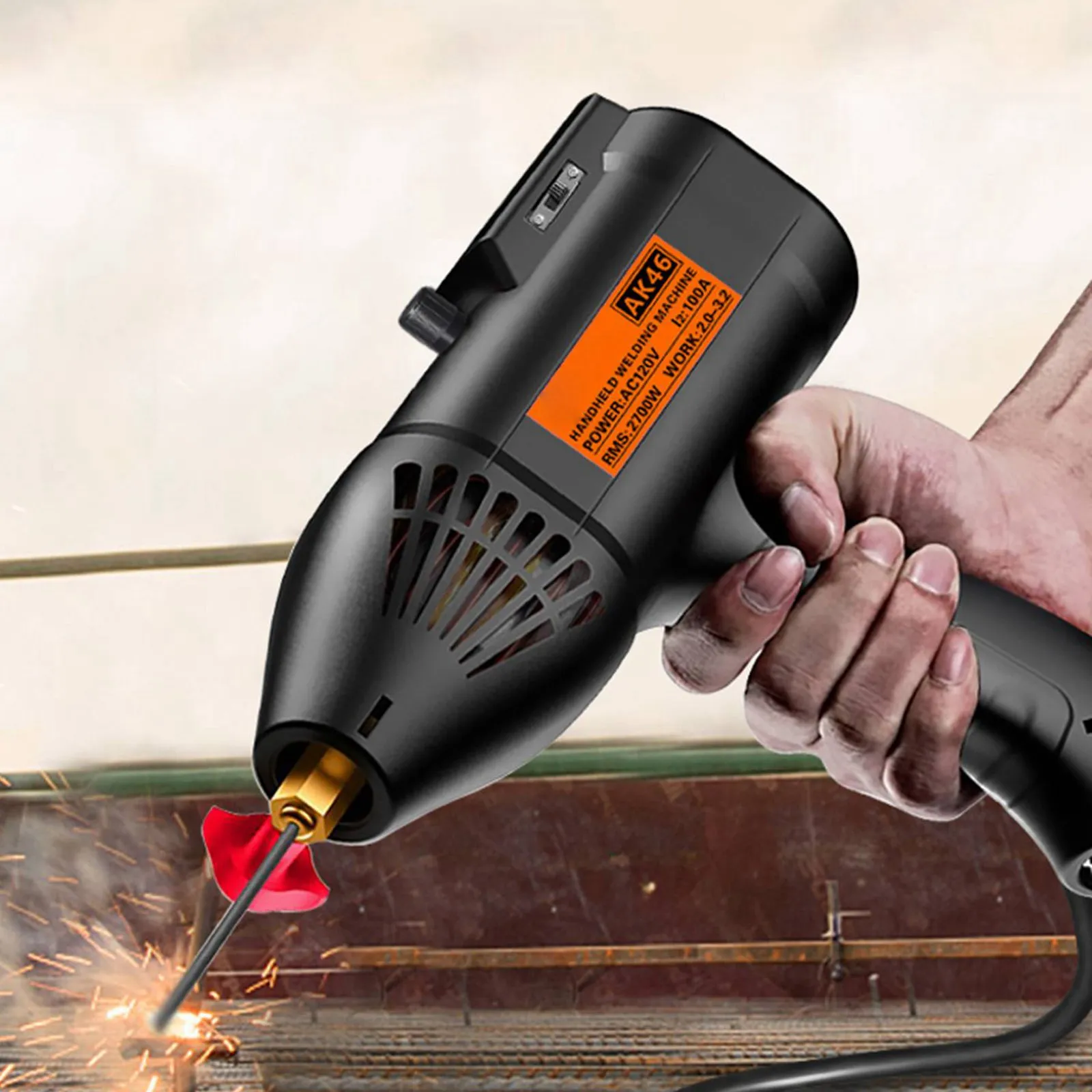 

220V 3900W Handheld Portable Electric Welding Machine Automatic Digital Smart Welding Machine 2~14mm Welding Thickness
