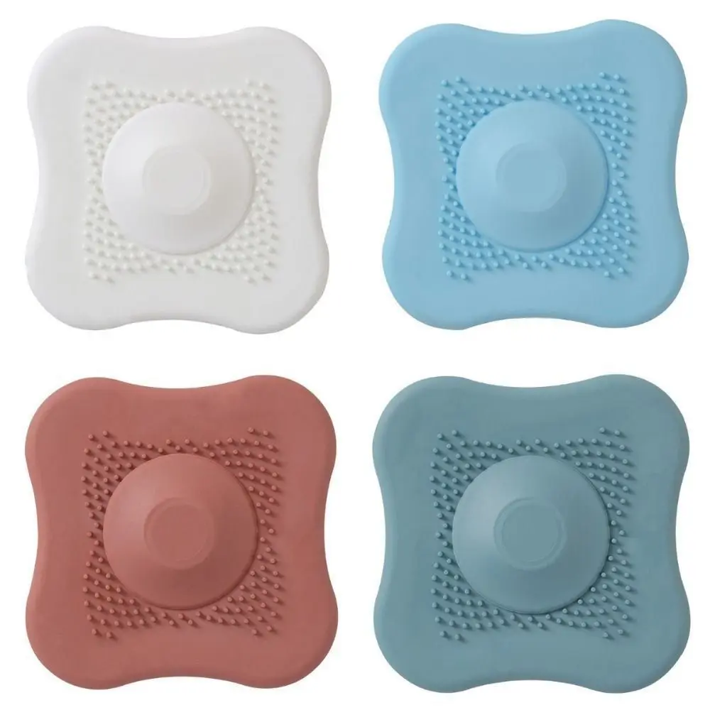 Sewer Deodorant Cover Floor Drain Cover Sink Strainer Hair Filter Water Stoppers Multifunctional Bathroom Kitchen Hardware