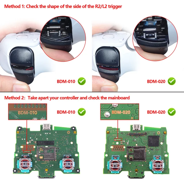 eXtremeRate Remappable RISE 4.0 Remap Kit, Upgrade Board & Redesigned Back Shell & 4 Back Buttons for PS5 Controller 2