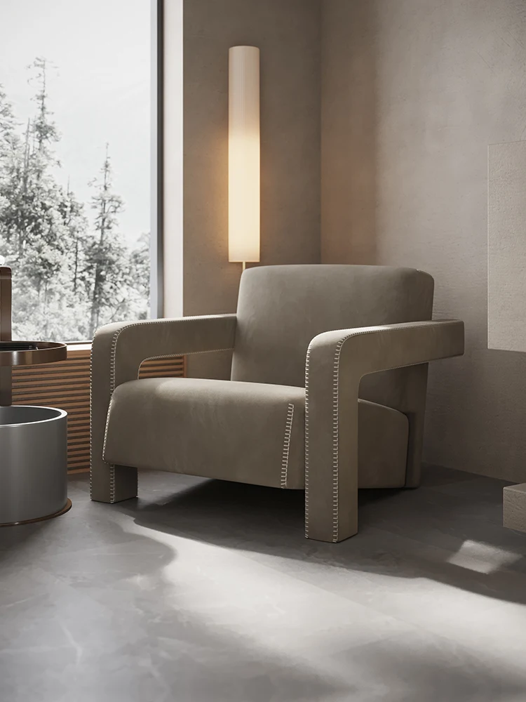 

Одноместный диван-стул, современный минималистичный домашний стул для гостиной, для отдыха на балконе