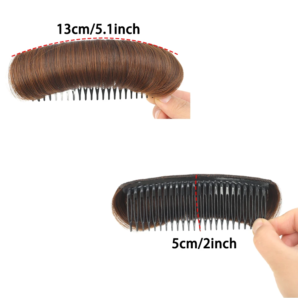 Fluffy Princess Styling Increased Hair Pad Invisible Fluffy Volume Lift Hair Clip Bun Women Accessories hair pad wig cushion