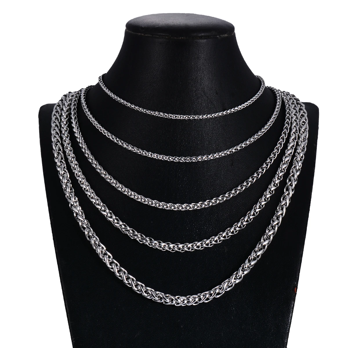 COLLANA UOMO IN ACCIAIO MAGLIA GROUMETTE - Foto 9