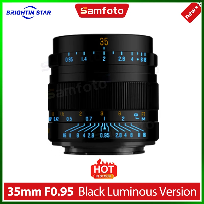 Brightin Star 35mm F0.95 Large Aperture APS-C Manual Focus