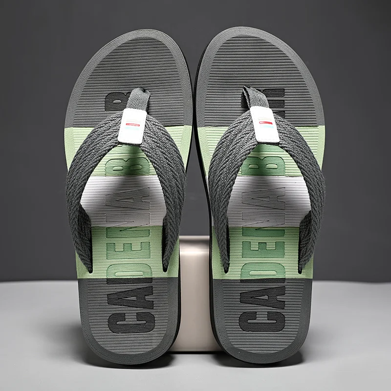 Pánské žabky, pohodlné, protiskluzové, letní pantofle, pantofle pro vnitřní i venkovní použití, měkké pěnové pantofle_voghion.com