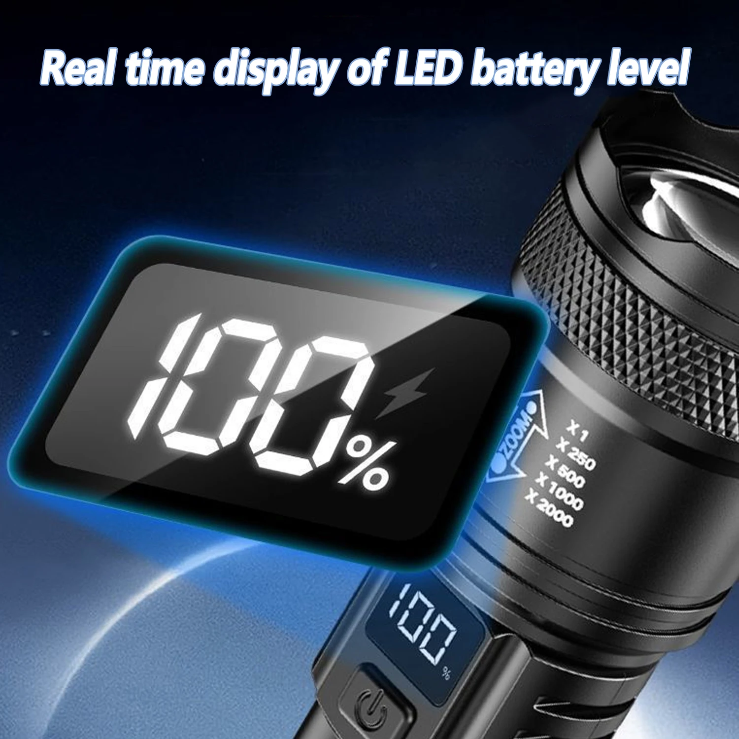 High Power Tactical Flashlight 5