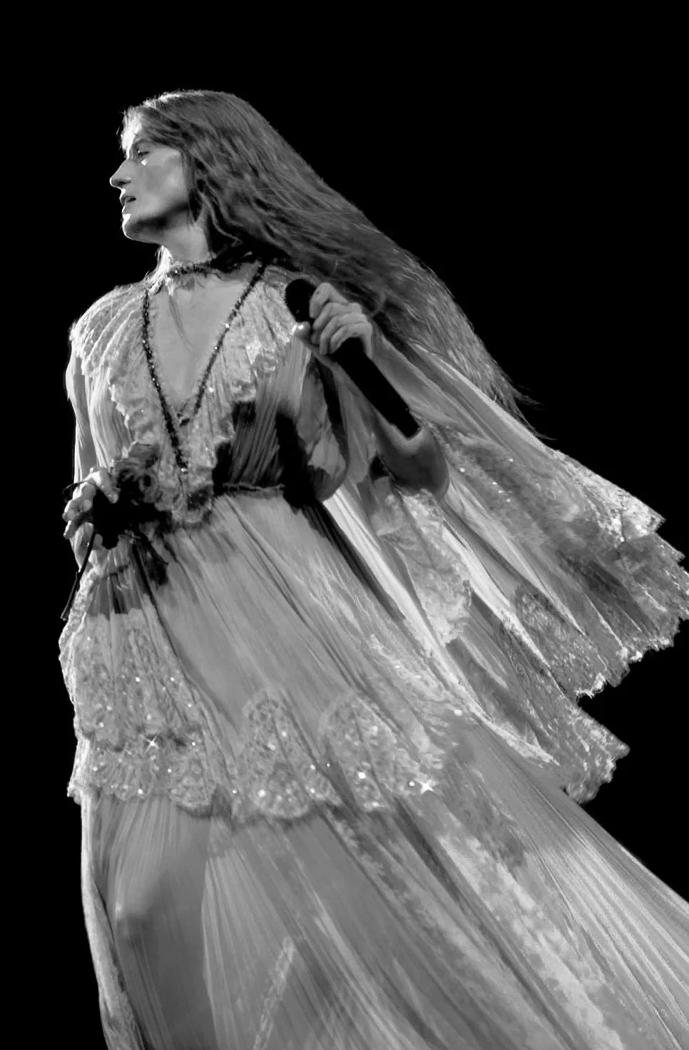 thumbnail image 1 of Póster fotográfico de concierto de la cantante británica Florence Welch, impresiones en lienzo, arte de pared para la habitación del hogar, para fanáticos de la música de Florence Welch, 1 of 5