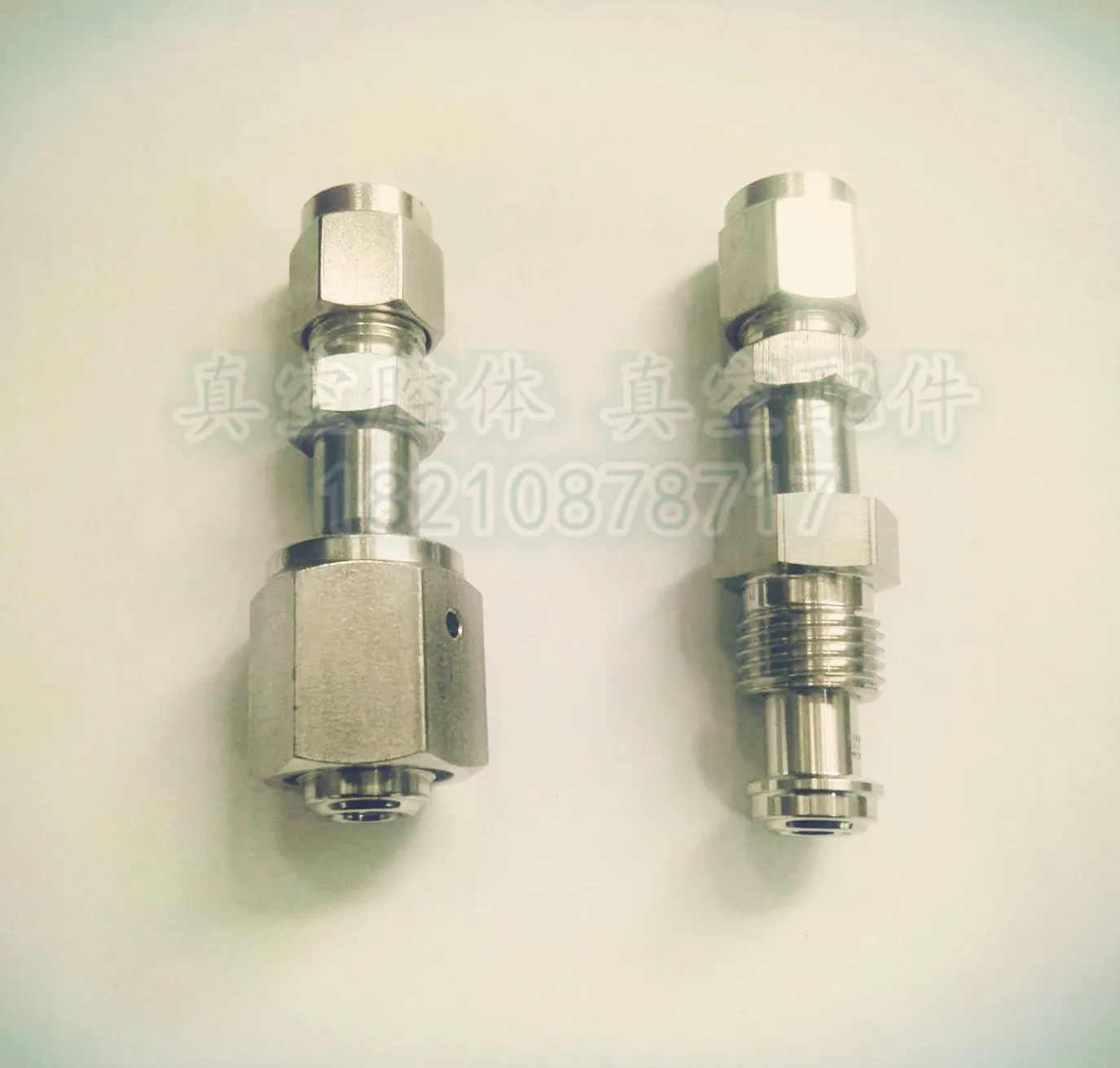 

316L Stainless Steel VCR Connector To Ferrule Connector 1/4-6.35/1/2-12.7 High Purity Gas 3/8.