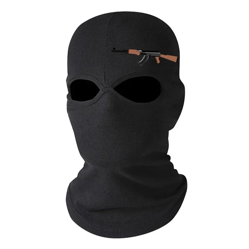 Full face balaclava mask tactical CS winter ski cycling sun protection scarf outdoor sports DIY
