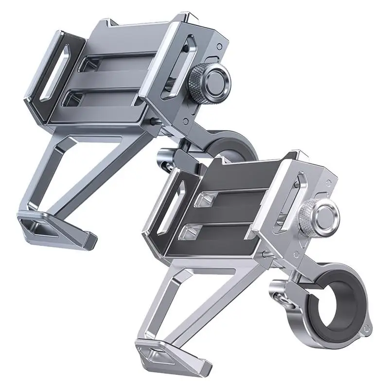 

Aluminium Alloy Bike Phone Holder Stand 360 degree Rotatable Motorcycle Phone Mount non slip Bicycle GPS Phone Holder Bracket