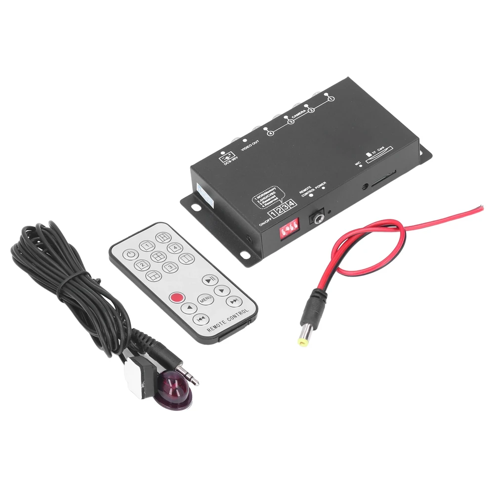 

Vehicle Digital Video Recorder 4 Channel 1080P Overload H264 Mini MDVR for Boats for School Buses for Tank Trucks