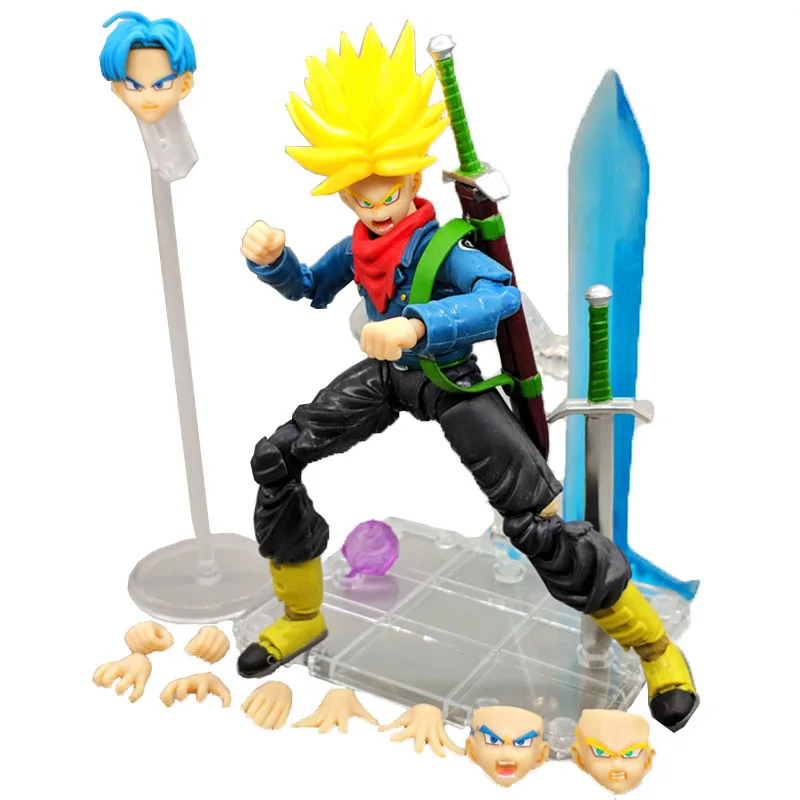 Trunks do Futuro Super Sayajin 7cm - Miniatura Dragon Ball Super em  Promoção na Americanas