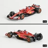 Bburago 1:43 Ferrari 2024 SF24 #16 #55 F1 Racing Formula Car Static Simulation Diecast Alloy Model Car 5