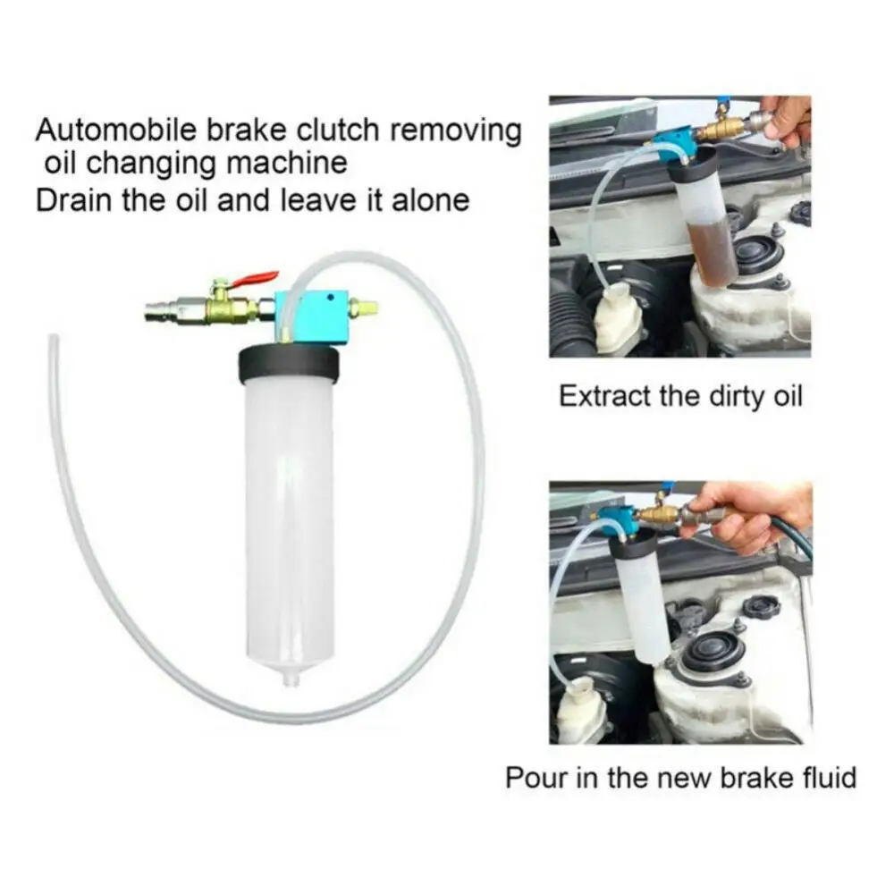 Brake Bleeder Kit Auto Car Brake Fluid Oil Change Tool Hydraulic Clutch Oil Pump Bleeder Empty Exchange Drained For Car Motorcycle