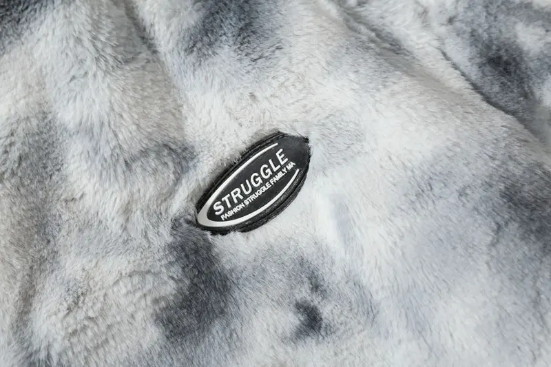 Winter Men's Faux Fur Jacket - Warm Casual Zipper Coat - true deals club