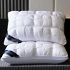 1pc Soft Filling Sleeping Pillows for Home Bed almohadas para dormir High Quality Pillow 48x74cm Washable Neck Cushion 1
