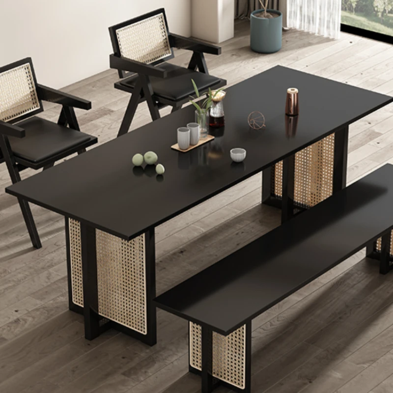 

Wooden Kitchen Dining Tables Modern Luxury Nordic Outdoor Dining Tables Design Living Room Mesas Comedor Home Furniture SR50DT