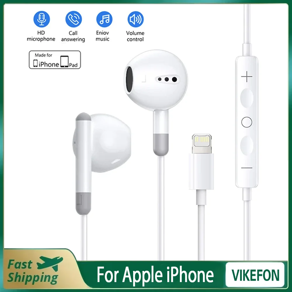 Wired iPhone Headphones 2 Pack