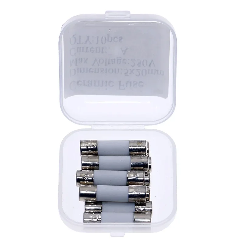 5x20mm 250V Fast Blow Ceramic Fuse 0.1A 0.25A 0.5A 1A 2A 2.5A 3A 3.15A 4A 5A 6A 6.3A 8A 10A 15A 16A 20A 30A