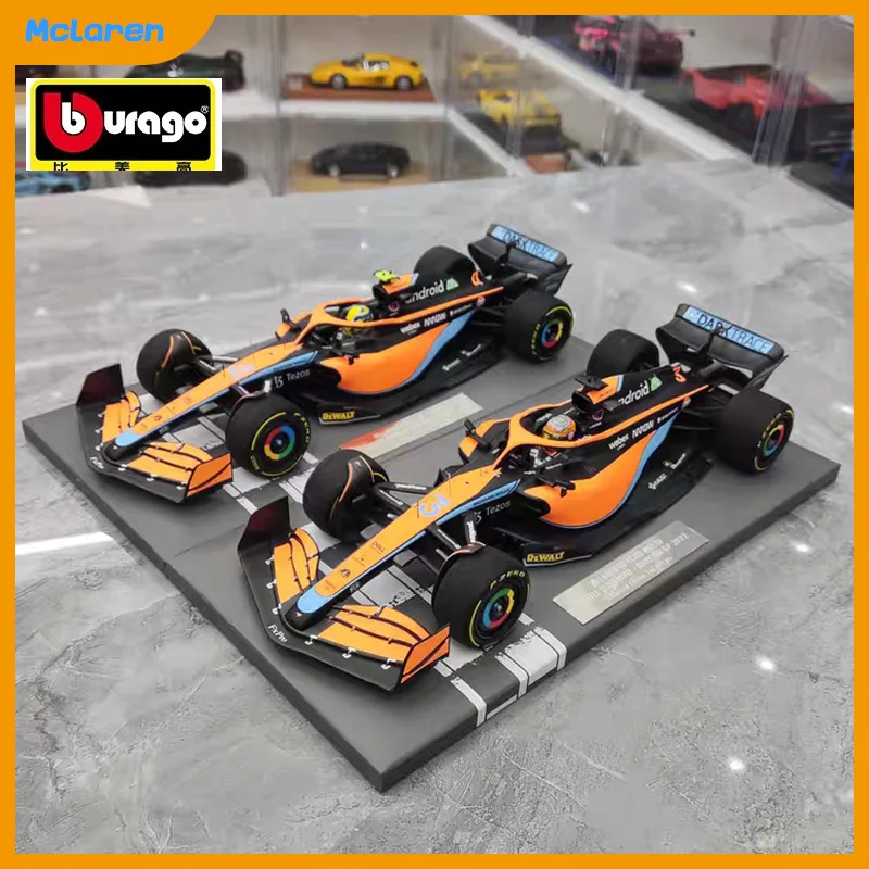 

Новинка Bburago 1:43 Mclaren F1 Mcl60 автомобиль #4 #3 литая модель формула гоночный твердый жесткий выпуск из сплава роскошный автомобиль подарок для детей
