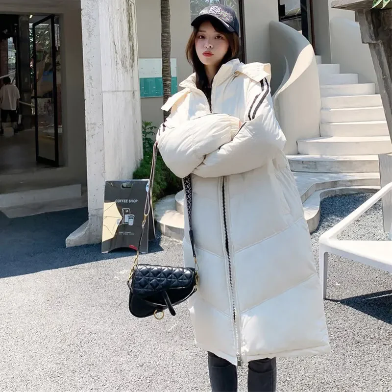 Clothing for Winter Jacket Women  Bubble Coat The New Cotton Long Korean Version Loose Thicken Casual