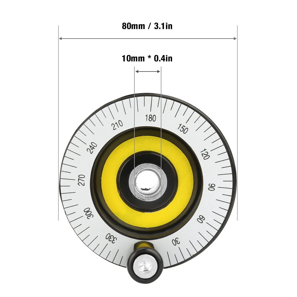 CNC Handwheel Lathe Hand Wheel Handwheel Encoder 80mm Solid Spoked Scale CNC Lathe Grinder Machinery Accessaries