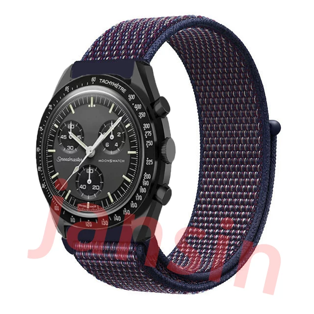 Colorful Nylon Loop Sport Wristband Bracelet