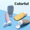 Morandi Tube Squeeze Bottle Portable Skin Care Products Dispensing Ottle Lotion Hand Cream Body Wash Travel Set Fill Empty 2