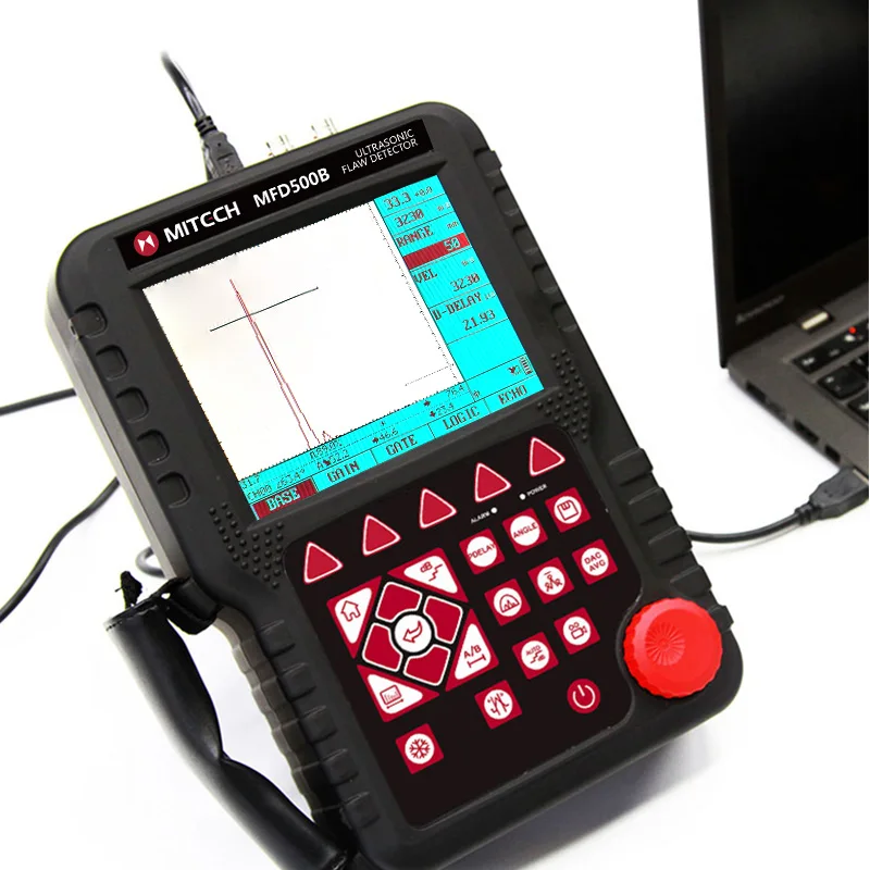 MFD550B Ultrasonic Flaw Detector NDT Instrument with 4MHz Probe