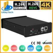 4K Uhd H.265 H.264 Hdmi Sdi Naar Ip Video Encoder Wifi Streaming Live Uitzending Server Met Rtsp Rtmp Srt etc