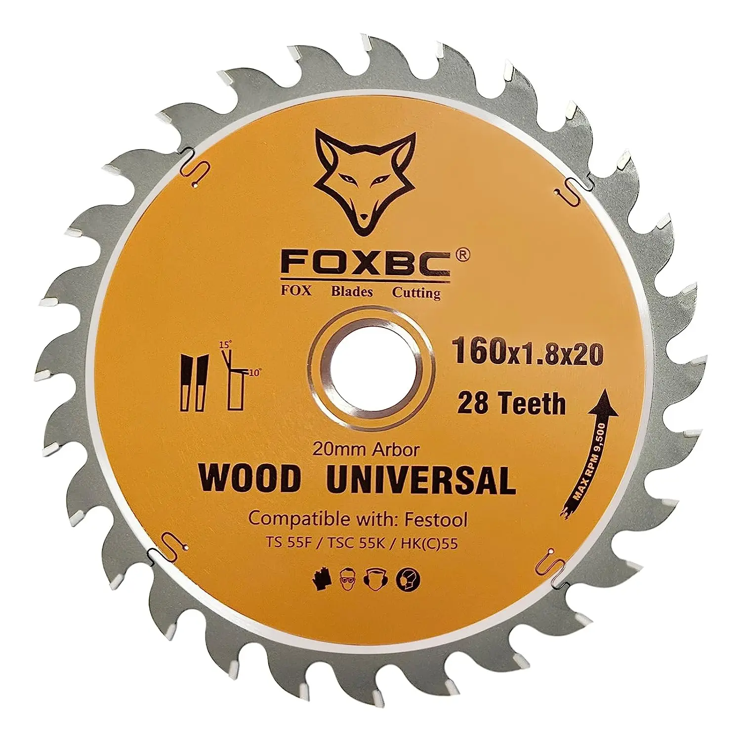 foxbc-160-mm-circular-saw-blades-28-tooth-for-festool-ts-55-f-tsc-55-k-hk-55-and-hkc-55-1pcs