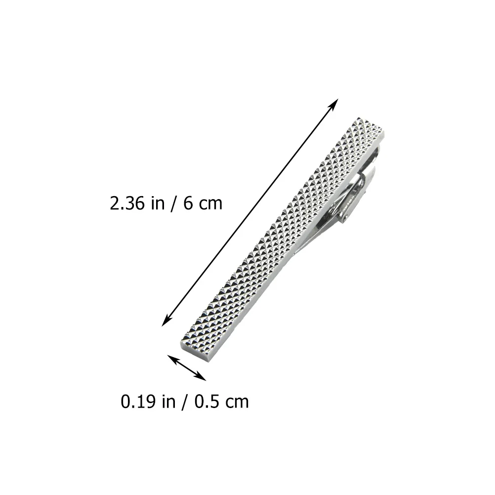 8 Pcs Tie Clips Tack Men's Suit Decoration Business Necktie Bar Man Bow Ties for Pretied