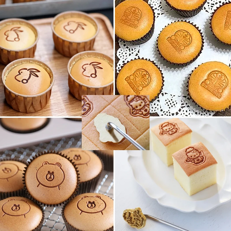 Branding Iron Custom Logo Heating Stamp Personalized Hot Brass for Bakery Cake Bread Burger Wood DIY Gift Electric Stamping Mold