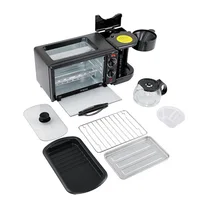 SOKANY145 Multifunctional Three-in-One Automatic Breakfast Meal Machine Toast and Fried Eggs Coffee 2
