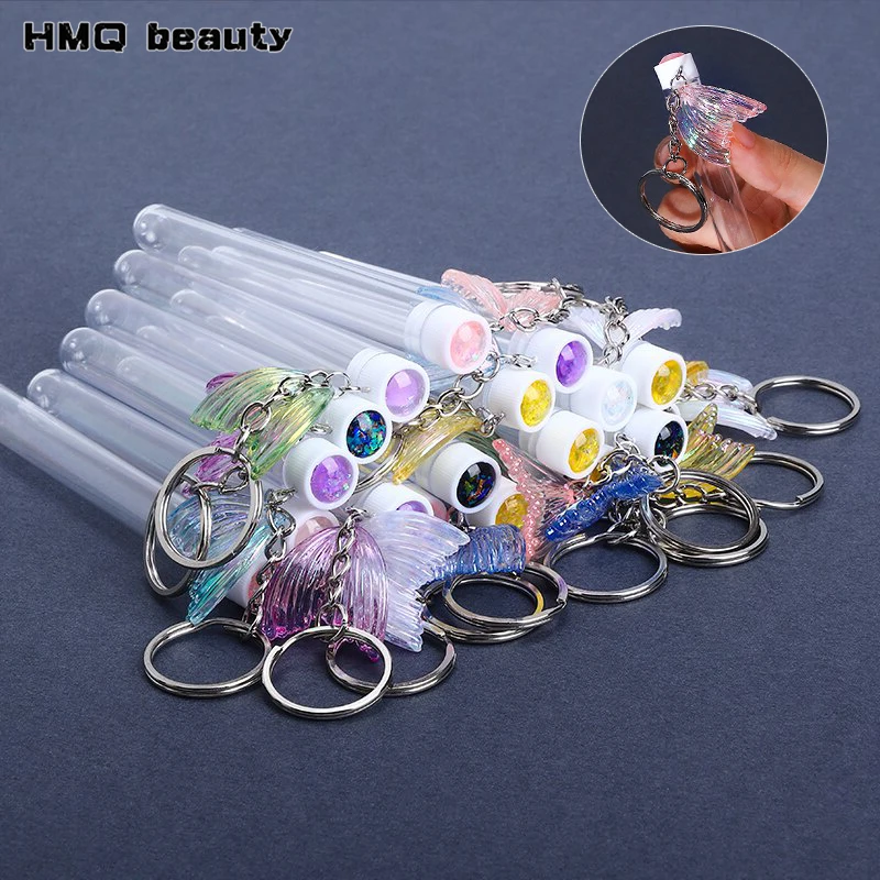 Reusable Eyelash Brush Tube with Fish Tail Decoration