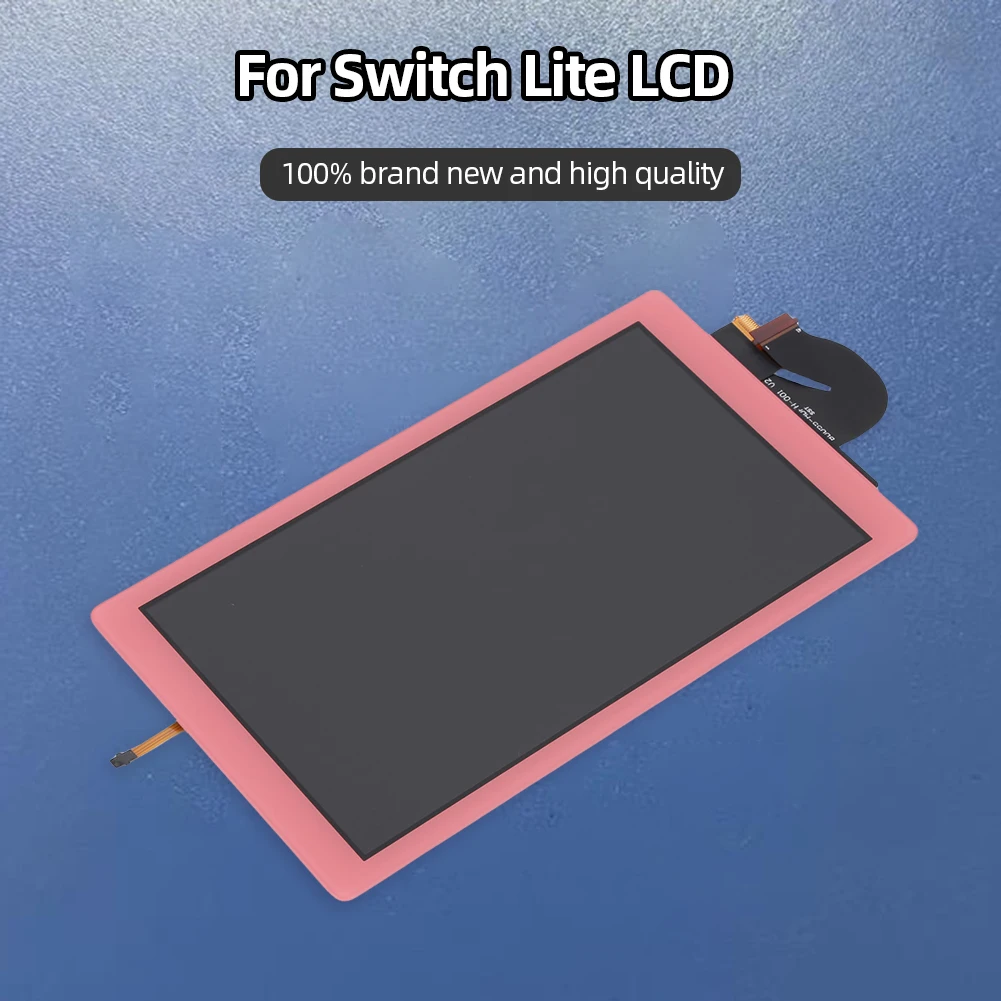 Nintendo Switch LCD Screen Replacement LCD Screen Replacement Full-Fitted Screen Assembly Digitizer Replacement LCD Screen for Nintendo Switch Lite Console